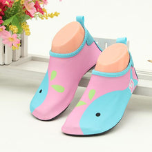 Load image into Gallery viewer, Pantufa Infantil Unicorn Kids Slippers Quick Drying Swim Kids Water Shoes Footwear Barefoot Aqua Socks For Beach Pool Cartoon