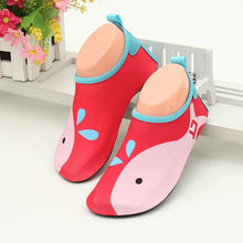 Load image into Gallery viewer, Pantufa Infantil Unicorn Kids Slippers Quick Drying Swim Kids Water Shoes Footwear Barefoot Aqua Socks For Beach Pool Cartoon