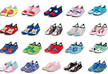 Load image into Gallery viewer, Pantufa Infantil Unicorn Kids Slippers Quick Drying Swim Kids Water Shoes Footwear Barefoot Aqua Socks For Beach Pool Cartoon