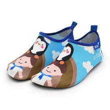 Load image into Gallery viewer, Pantufa Infantil Unicorn Kids Slippers Quick Drying Swim Kids Water Shoes Footwear Barefoot Aqua Socks For Beach Pool Cartoon