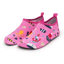 Load image into Gallery viewer, Pantufa Infantil Unicorn Kids Slippers Quick Drying Swim Kids Water Shoes Footwear Barefoot Aqua Socks For Beach Pool Cartoon