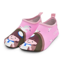 Load image into Gallery viewer, Pantufa Infantil Unicorn Kids Slippers Quick Drying Swim Kids Water Shoes Footwear Barefoot Aqua Socks For Beach Pool Cartoon
