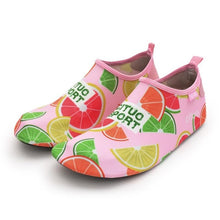 Load image into Gallery viewer, Pantufa Infantil Unicorn Kids Slippers Quick Drying Swim Kids Water Shoes Footwear Barefoot Aqua Socks For Beach Pool Cartoon