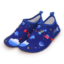 Load image into Gallery viewer, Pantufa Infantil Unicorn Kids Slippers Quick Drying Swim Kids Water Shoes Footwear Barefoot Aqua Socks For Beach Pool Cartoon