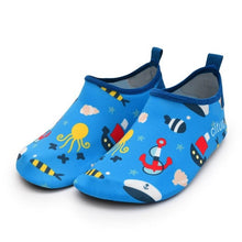 Load image into Gallery viewer, Pantufa Infantil Unicorn Kids Slippers Quick Drying Swim Kids Water Shoes Footwear Barefoot Aqua Socks For Beach Pool Cartoon