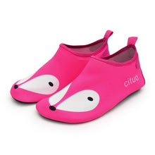 Load image into Gallery viewer, Pantufa Infantil Unicorn Kids Slippers Quick Drying Swim Kids Water Shoes Footwear Barefoot Aqua Socks For Beach Pool Cartoon