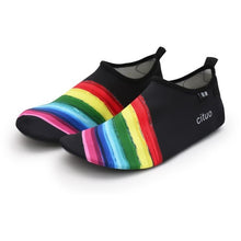 Load image into Gallery viewer, Pantufa Infantil Unicorn Kids Slippers Quick Drying Swim Kids Water Shoes Footwear Barefoot Aqua Socks For Beach Pool Cartoon