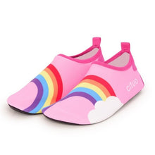 Load image into Gallery viewer, Pantufa Infantil Unicorn Kids Slippers Quick Drying Swim Kids Water Shoes Footwear Barefoot Aqua Socks For Beach Pool Cartoon