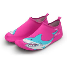 Load image into Gallery viewer, Pantufa Infantil Unicorn Kids Slippers Quick Drying Swim Kids Water Shoes Footwear Barefoot Aqua Socks For Beach Pool Cartoon