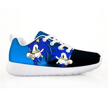 Load image into Gallery viewer, 2019 Fashion Children's Shoes Sneakers for Children Boys Girl Pretty Sonic the Hedgehog Kids Casual Flats Breath Lace-up Shoes