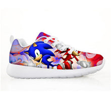 Load image into Gallery viewer, 2019 Fashion Children's Shoes Sneakers for Children Boys Girl Pretty Sonic the Hedgehog Kids Casual Flats Breath Lace-up Shoes