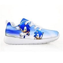 Load image into Gallery viewer, 2019 Fashion Children's Shoes Sneakers for Children Boys Girl Pretty Sonic the Hedgehog Kids Casual Flats Breath Lace-up Shoes