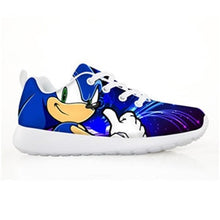 Load image into Gallery viewer, 2019 Fashion Children's Shoes Sneakers for Children Boys Girl Pretty Sonic the Hedgehog Kids Casual Flats Breath Lace-up Shoes