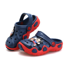 Load image into Gallery viewer, 2018 Fashion New Summer Children Cartoon Characters Cave Shoes Boys And Girls Slippers sandals two wear Antiskid Slippers Beach
