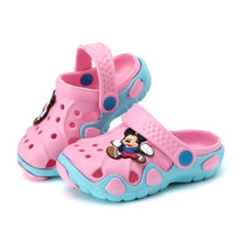 Load image into Gallery viewer, 2018 Fashion New Summer Children Cartoon Characters Cave Shoes Boys And Girls Slippers sandals two wear Antiskid Slippers Beach